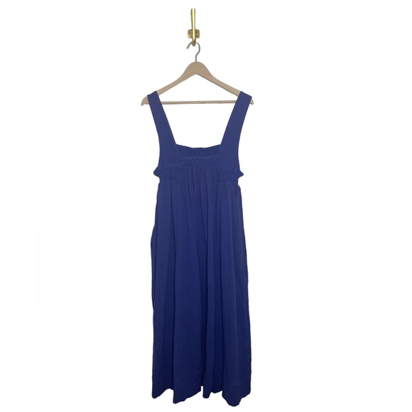 NWOT Free People Delphine Midi Dress in Birdsong Blue size XS - Picture 7 of 7